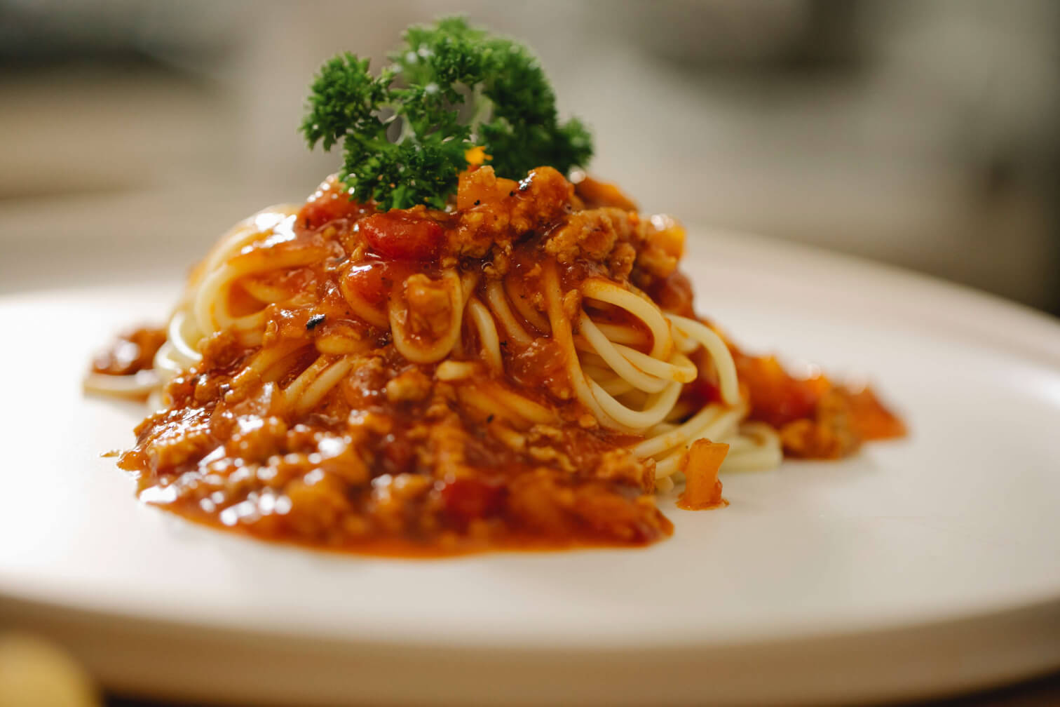 Klassische Tomaten-Spaghetti